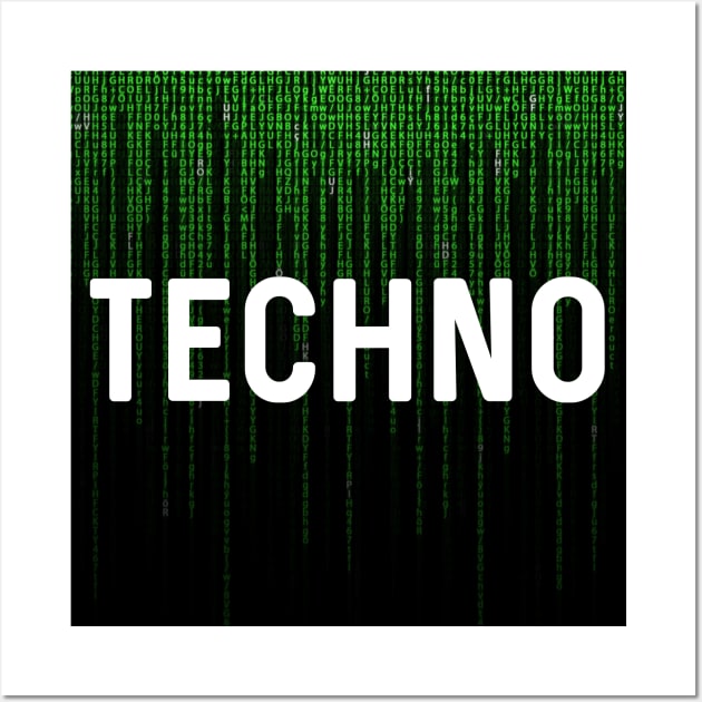 Techno Matrix Wall Art by Raw Designs LDN